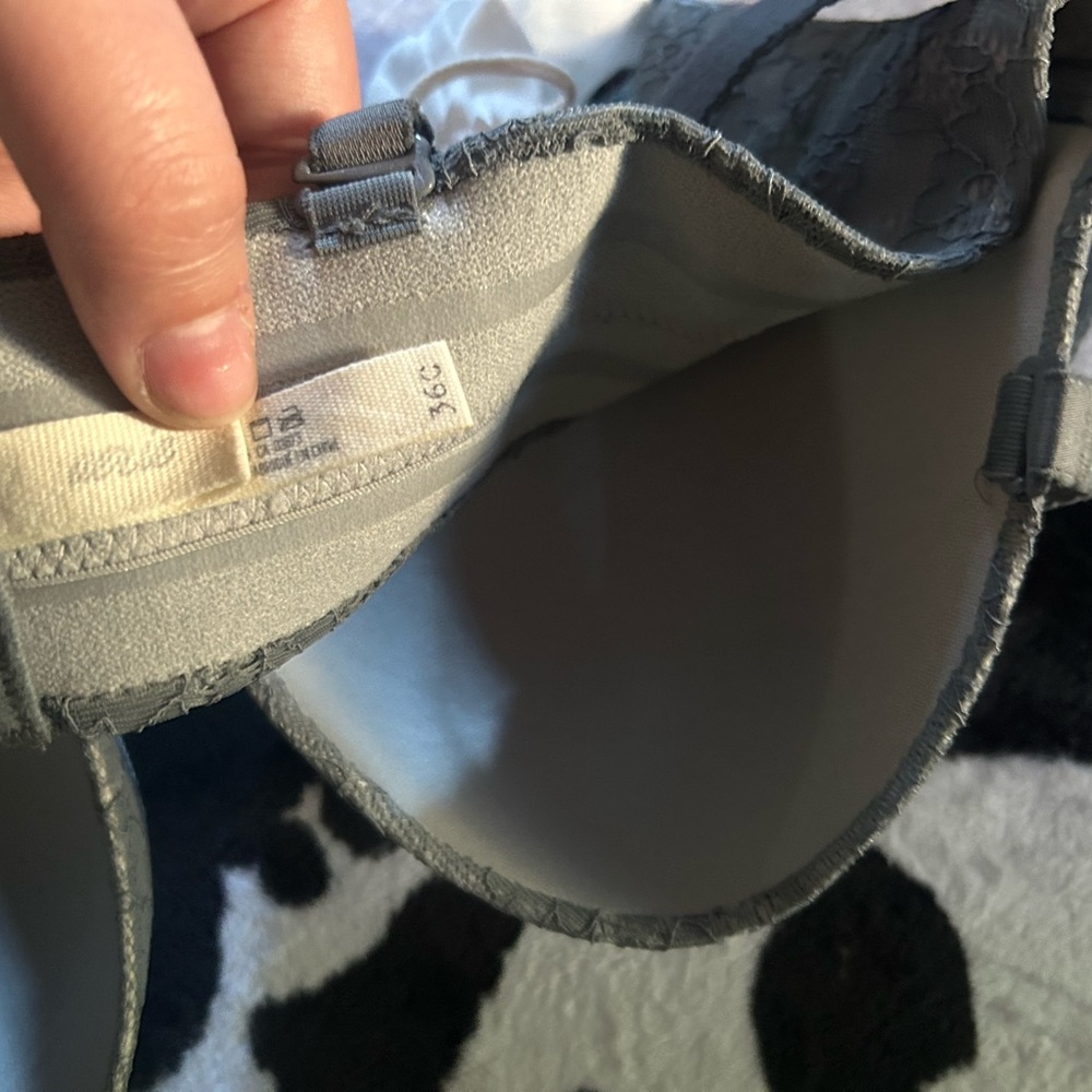 Aerie Lace Bra in Soft Gray - Picture 3 of 3